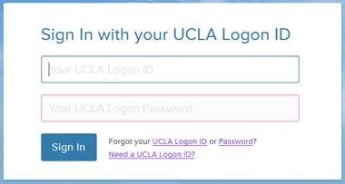UCLA Logon Screen